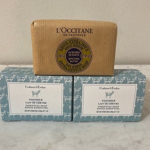Buy 2 Get 1 Free! Crabtree & Evelyn Goatmilk Soap